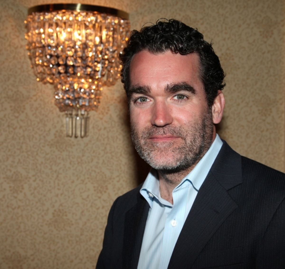 Brian d'Arcy James attending the Outer Critics Circle announcement for the 2010-2011 Theater Season Nominees at the Algonquin in New York City. at 