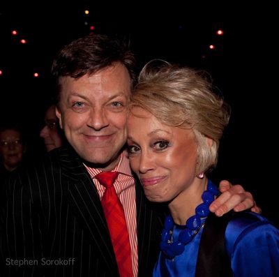 Jim Caruso, Mercedes Ellington Photo
