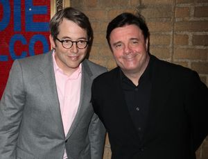 Matthew Broderick & Nathan Lane attending the Broadway Opening Night Performance of 'The House Of Blue Leaves' at the Walter Kerr Theatre in New York City. @ BroadwayWorld Matthew Broderick & Nathan Lane attending the Broadway Opening Night Performance of ' Photo