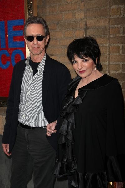Liza Minnelli & friend Christian attending the Broadway Opening Night Performance of  Photo