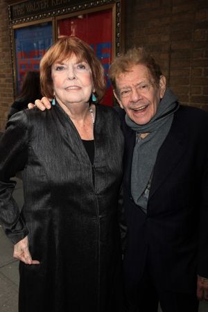 Anne Meara & Jerry Stiller attending the Broadway Opening Night Performance of 'The House Of Blue Leaves' at the Walter Kerr Theatre in New York City. @ BroadwayWorld Anne Meara & Jerry Stiller attending the Broadway Opening Night Performance of 'The H Photo