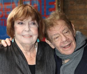 Ann Meara & Jerry Stiller attending the Broadway Opening Night Performance of 'The House Of Blue Leaves' at the Walter Kerr Theatre in New York City. @ BroadwayWorld Ann Meara & Jerry Stiller attending the Broadway Opening Night Performance of 'The Ho Photo