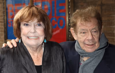 Anne Meara & Jerry Stiller attending the Broadway Opening Night Performance of 'The H Photo