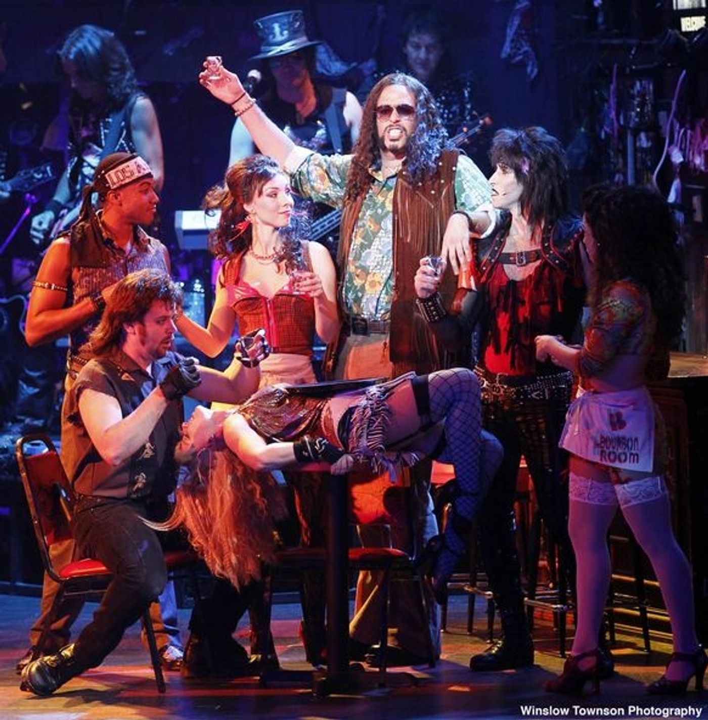 Photo Flash: ROCK OF AGES Visits National Theatre  Image