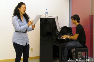 Aday Rodriguez acompaÃƒÂ±a en las audiciones Photo