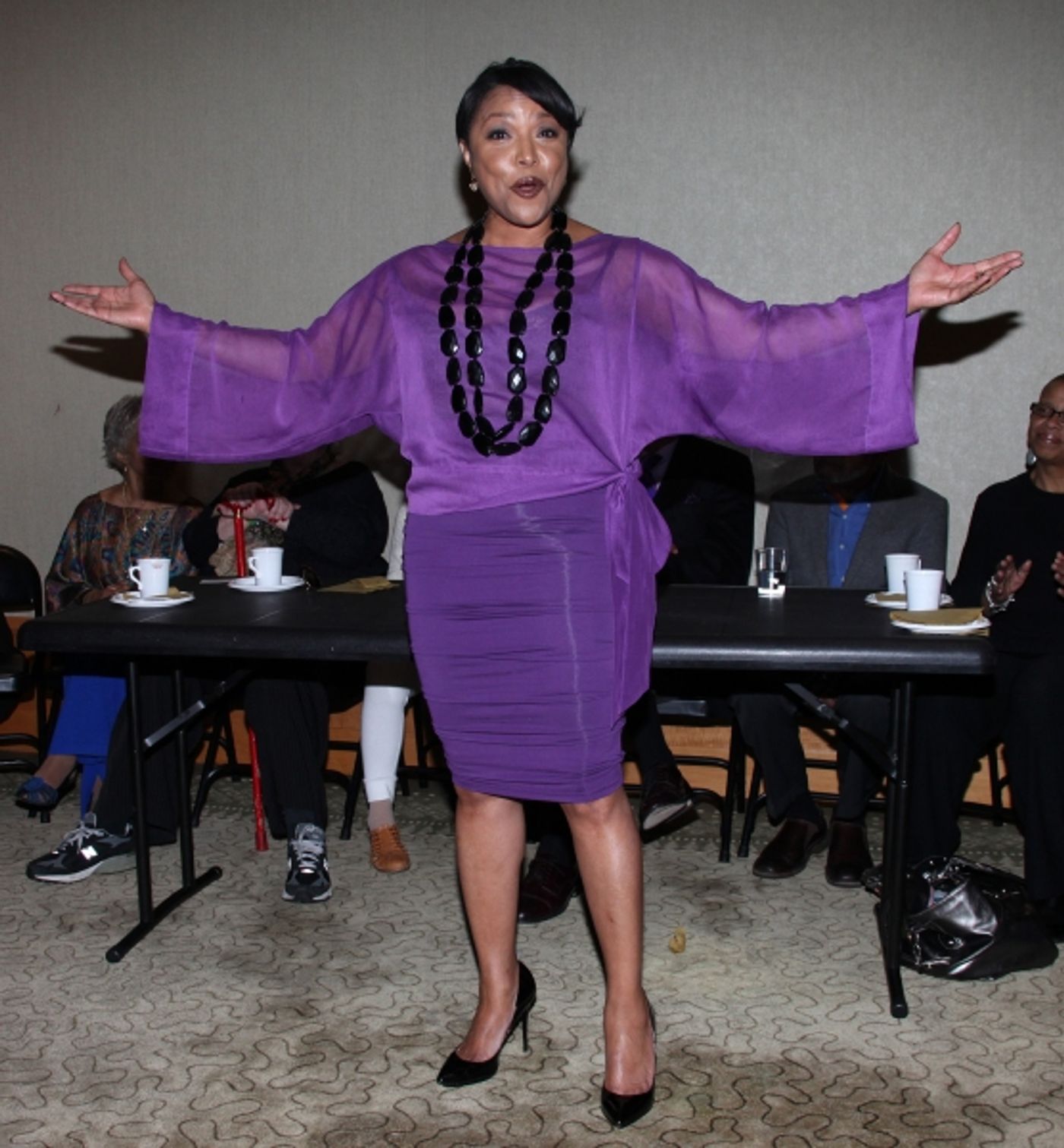 Photo Coverage: New Federal Theatre Honors Poitier, Keys et al. Press Reception  Image