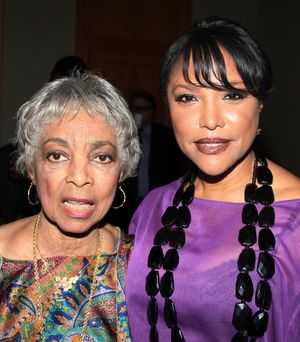 Ruby Dee & Lynn Whitfield attending the New Federal Theatre Press Conference at Trump Photo