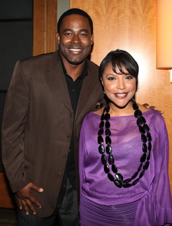 Lamman Rucker & Lynn Whitfield attending the New Federal Theatre Press Conference at  Photo