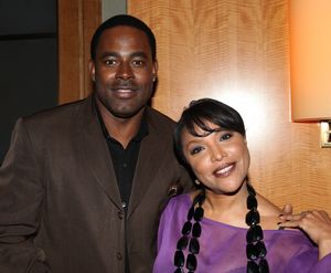 Lamman Rucker & Lynn Whitfield attending the New Federal Theatre Press Conference at Trump Place, New York City. @ BroadwayWorld Lamman Rucker & Lynn Whitfield attending the New Federal Theatre Press Conference at Photo