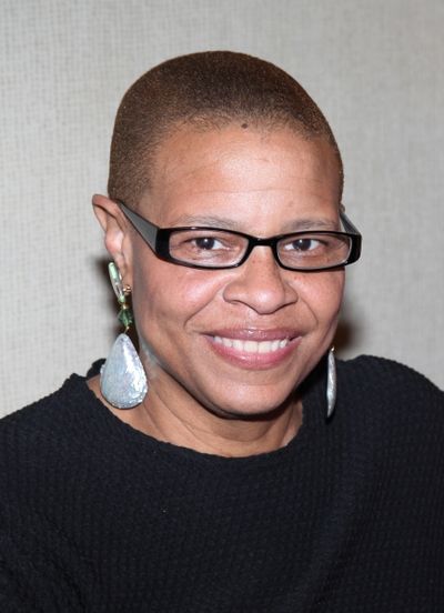 Terrie Williams attending the New Federal Theatre Press Conference at Trump Place, Ne Photo