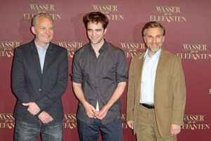 Robert Pattinson and Christoph Waltz @ BroadwayWorld Robert Pattinson and Christoph Waltz Photo