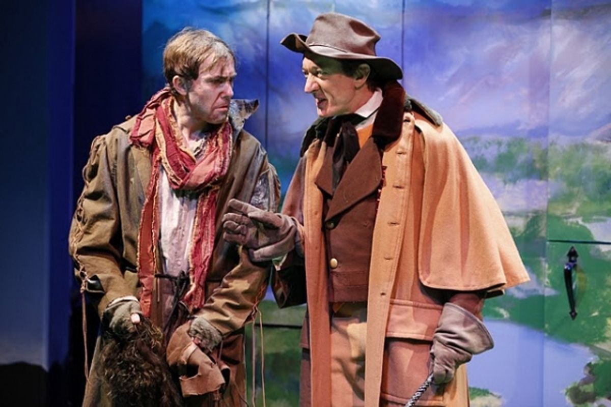 Tim Ruddy (Harvey Duff) and Sean Gormley at 