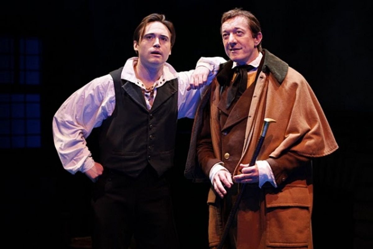 Kevin O'Donnell (Robert Ffolliott) and Sean Gormley at 