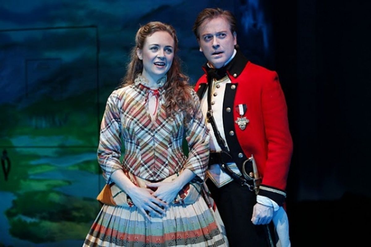 Allison Jean White (Claire Ffolliott) and Mark Shanahan at 