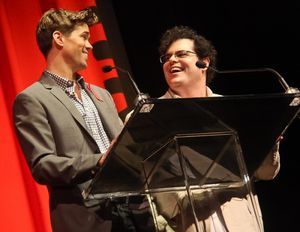 Andrew Rannells and Josh Gad Photo
