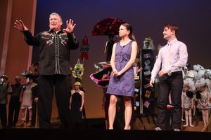 Harvey Fierstein, Sutton Foster, and Daniel Radcliffe Photo