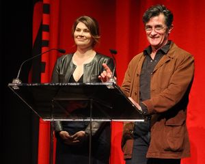 Heidi Blickenstaff and Roger Rees Photo