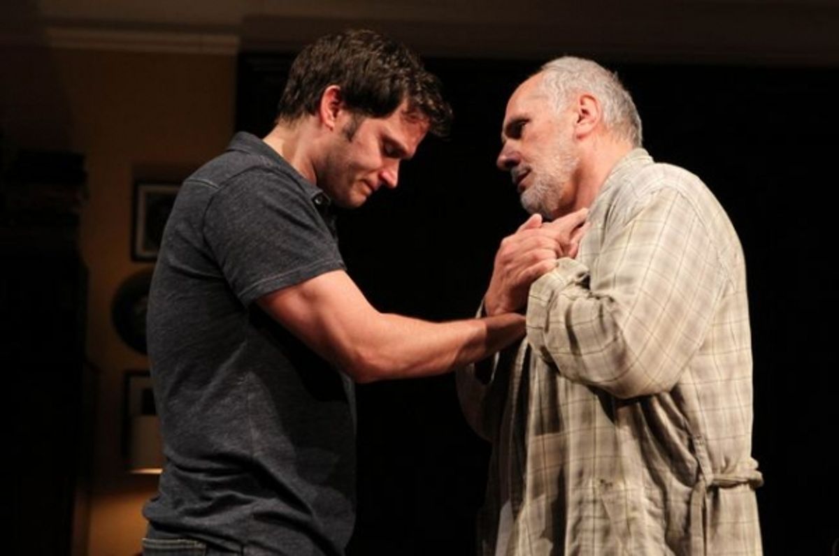 Steven Pasquale and Michael Cristofer at 