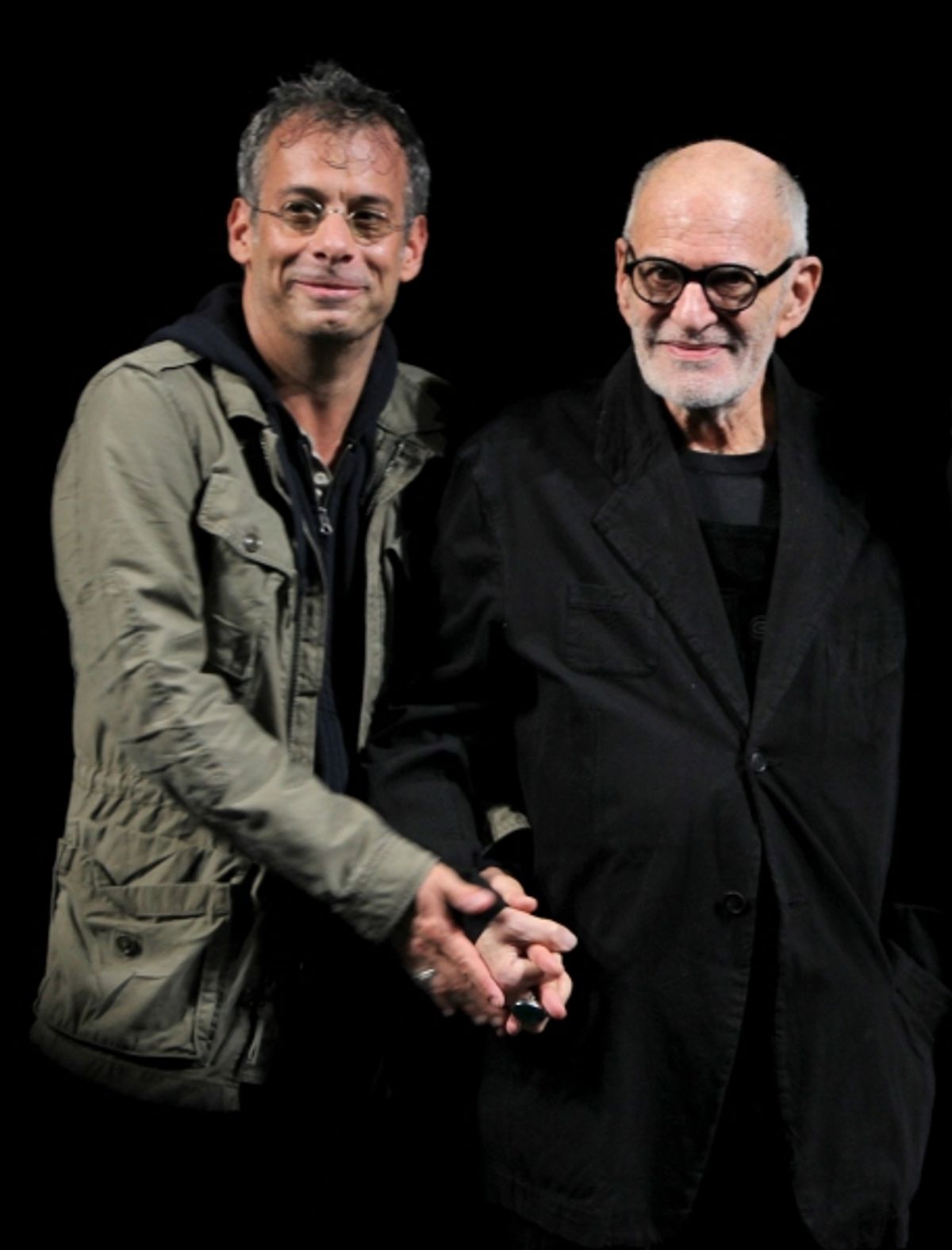 Joe Mantello & Larry Kramer attending the Broadway Opening Night Performance  for 'The Normal Heart' in New York City. at 