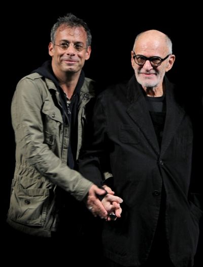 Joe Mantello & Larry Kramer attending the Broadway Opening Night Performance  for 'Th Photo