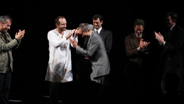 Joe Mantello, John Benjamin Hickey, George C. Wolfe, Mark Harelik, Patrick Breen & Le Photo
