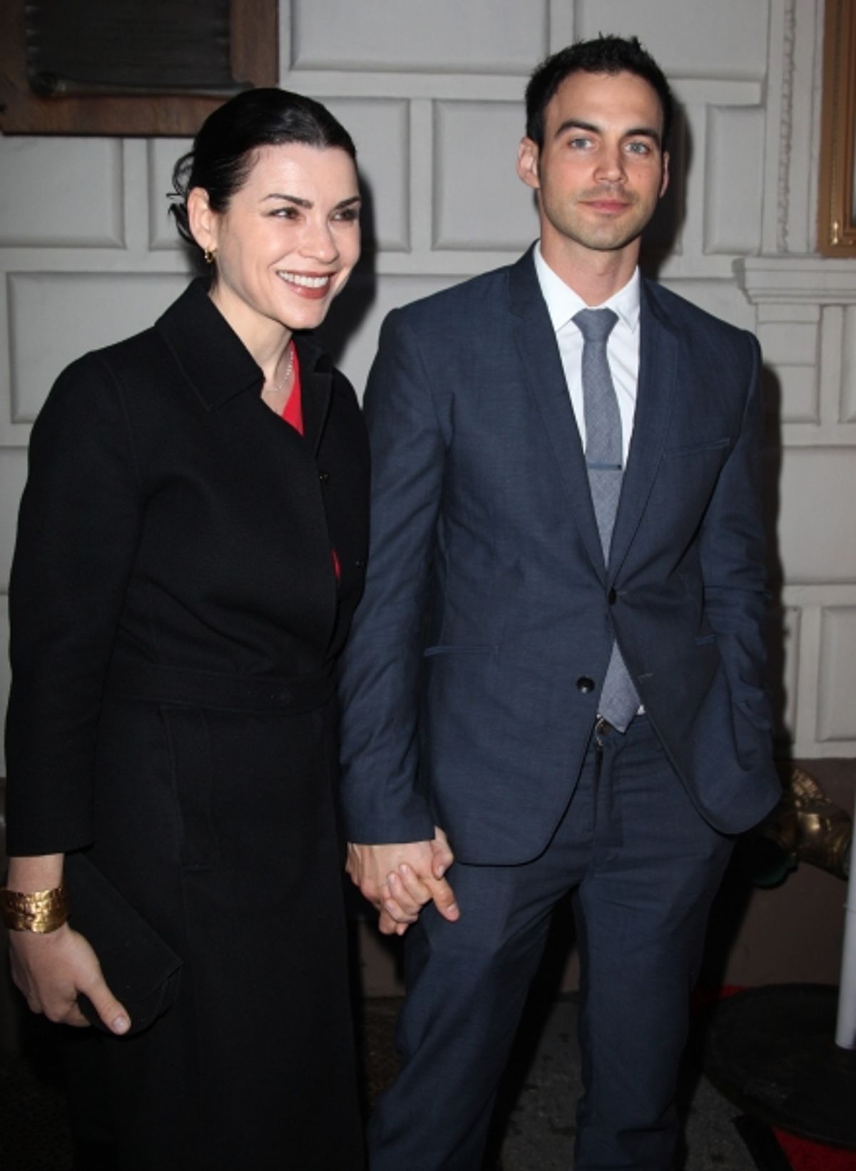 Juliana Margulies & Keith Lieberthal attending the Broadway Opening Night Performance  for 'The Normal Heart' in New York City. at 