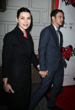 Juliana Margulies & Keith Lieberthal attending the Broadway Opening Night Performance Photo
