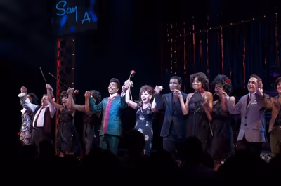 Beth Leavel and the BABY IT'S YOU Company Photo