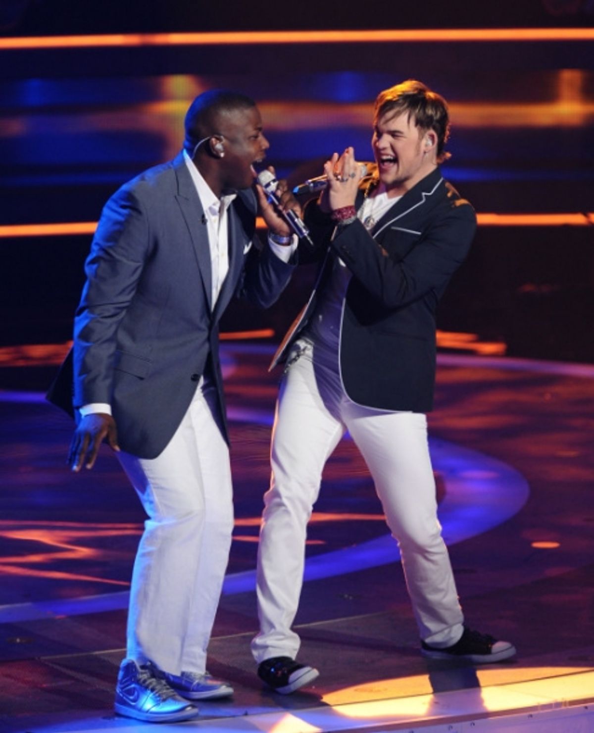 Jacob Lusk and James Durbin  at 