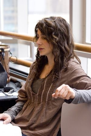 Annie Parisse in rehearsal for the Shakespeare in the Park production of All's Well That Ends Well, directed by Daniel Sullivan, running in repertory at the Delacorte Theater June 6 - July 30. Photo credit: Nella Vera. @ BroadwayWorld Annie Parisse in rehearsal for the Shakespeare in the Park production of All's Well T Photo