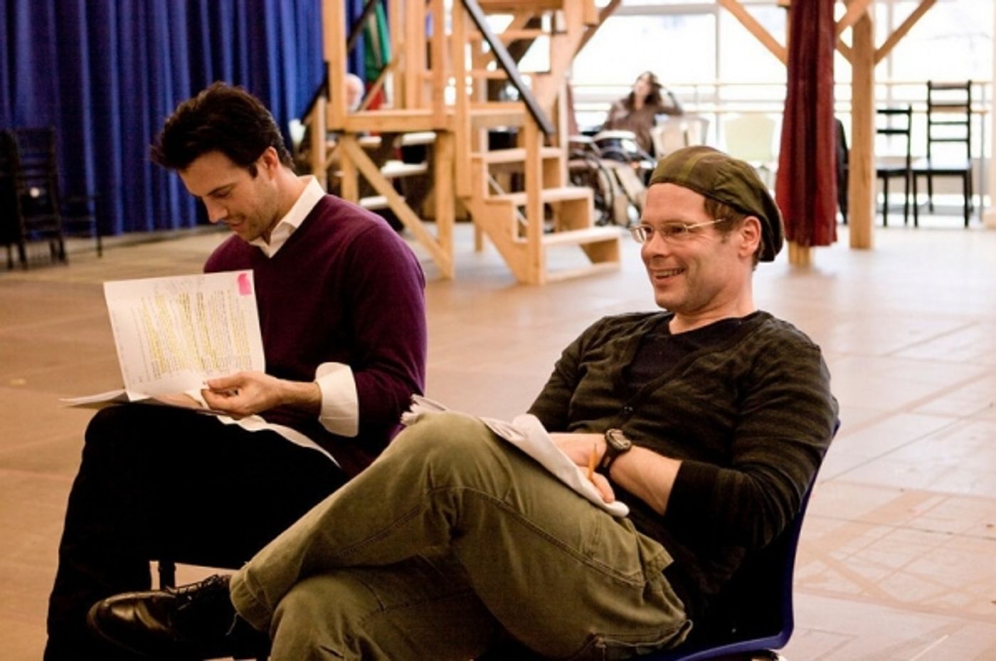 Photo Flash: Shakespeare in the Park's ALL'S WELL THAT ENDS WELL - In Rehearsal!  Image