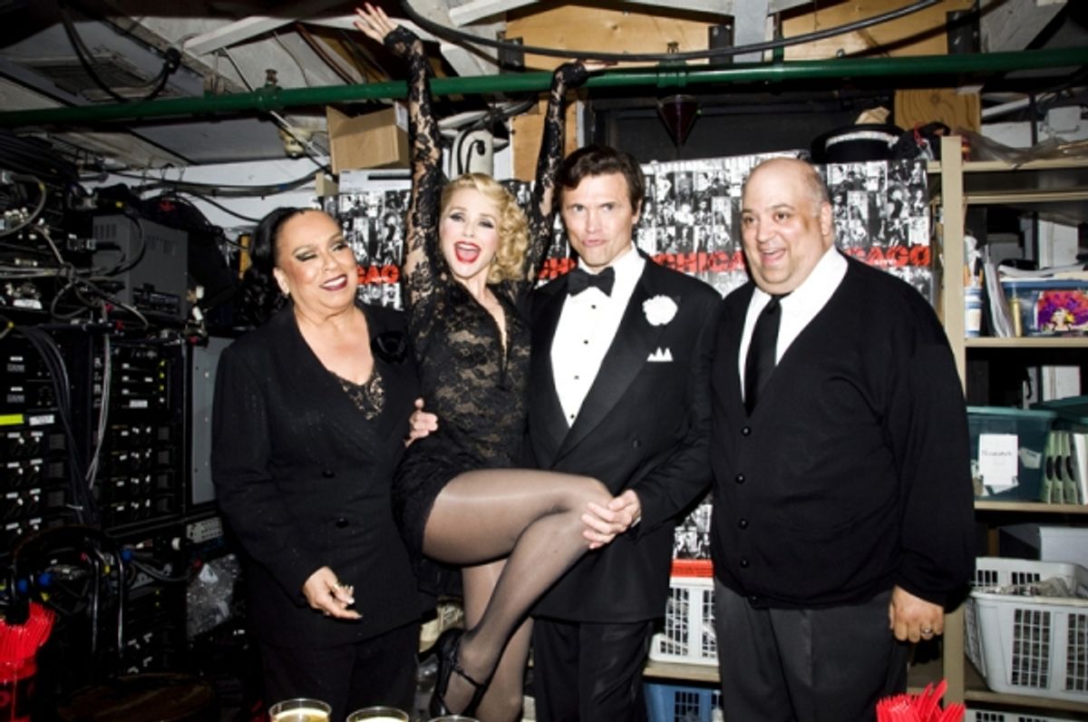 Roz Ryan, Christie Brinkley, Brent Barrett & Raymond Bokhour at 