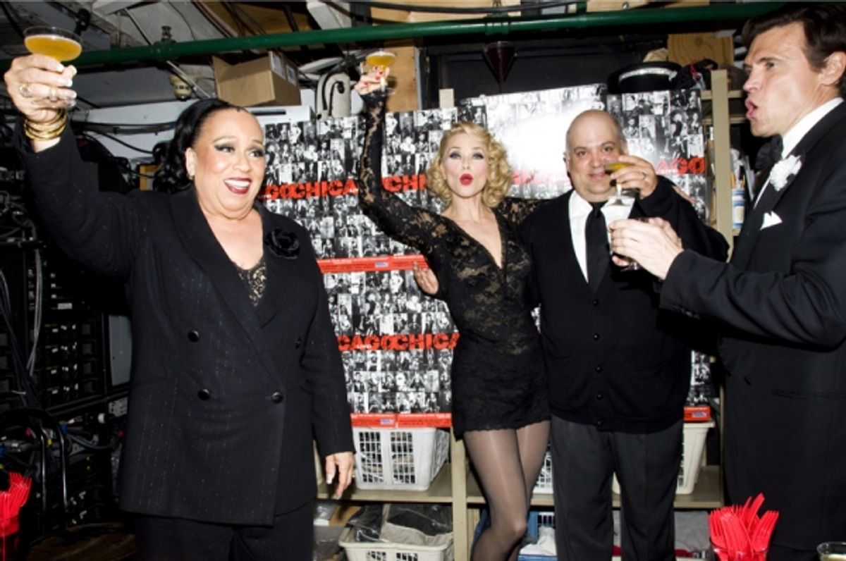 Roz Ryan, Christie Brinkley, Raymond Bokhour & Brent Barrett  at 