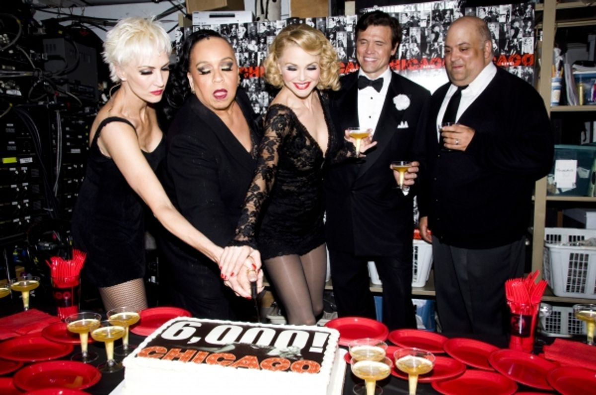 Amra-Faye Wright, Roz Ryan, Christie Brinkley, Brent Barrett & Raymond Bokhour at 