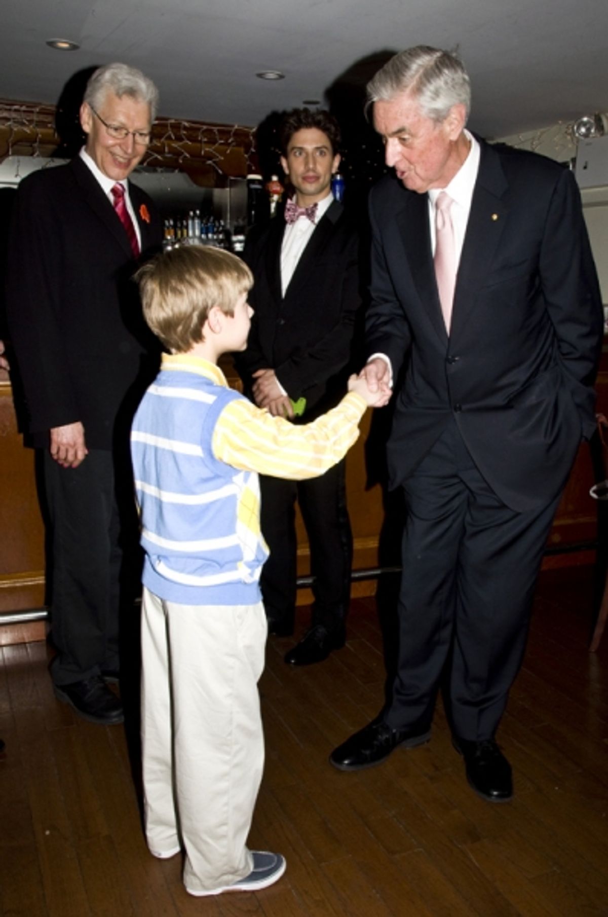 Luke Mannikus & Australian Consul General Phillip Scanlan at 