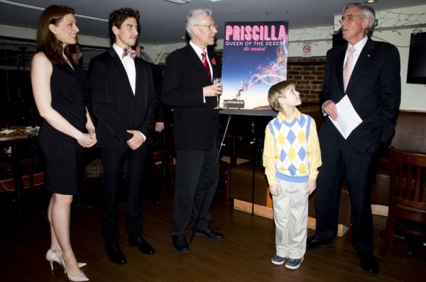 Jessica Phillips, Nick Adams, Tony Sheldon, Luke Mannikus & Australian Consul General Photo