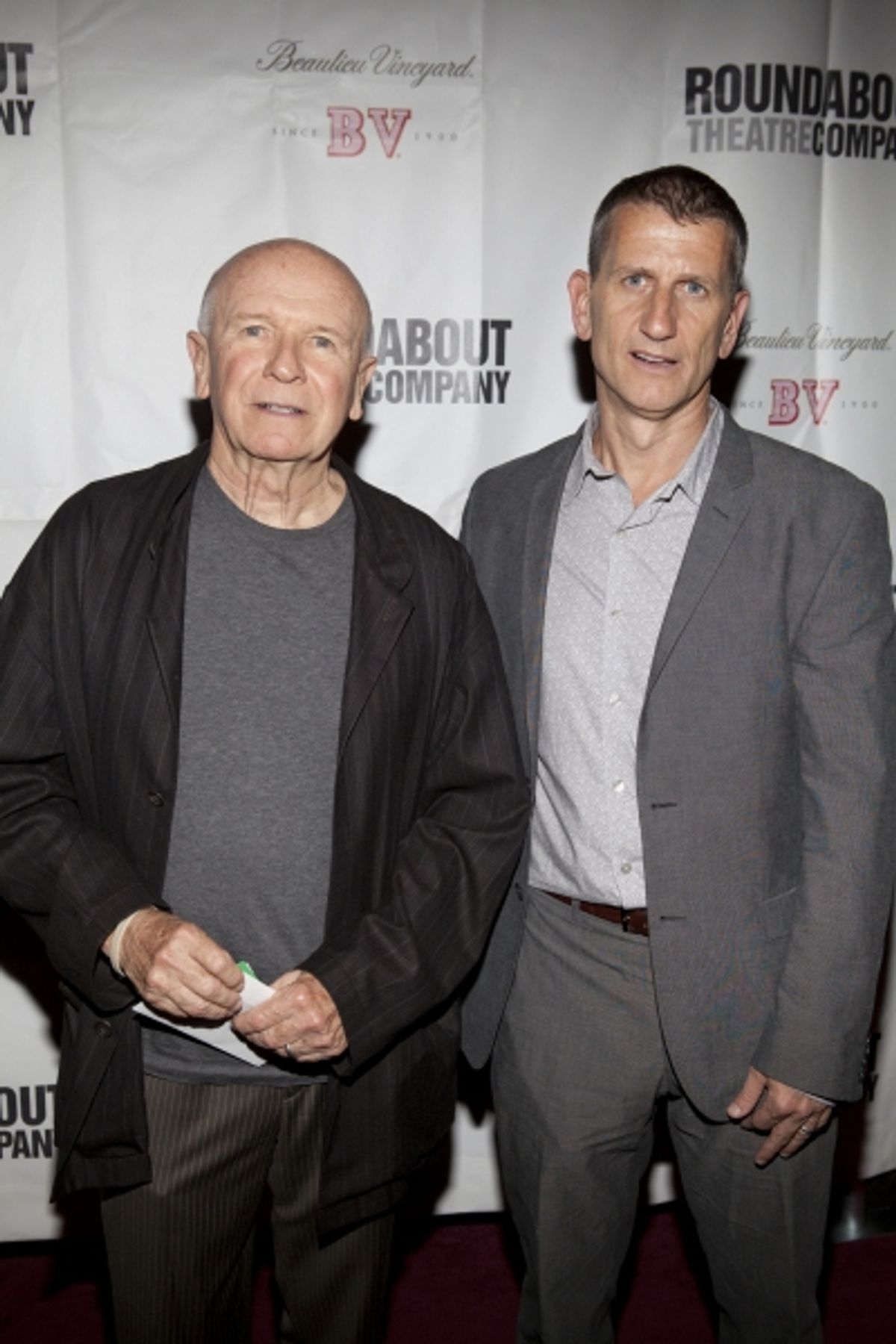 Terrance McNally and partner Tom Kirdahy at 