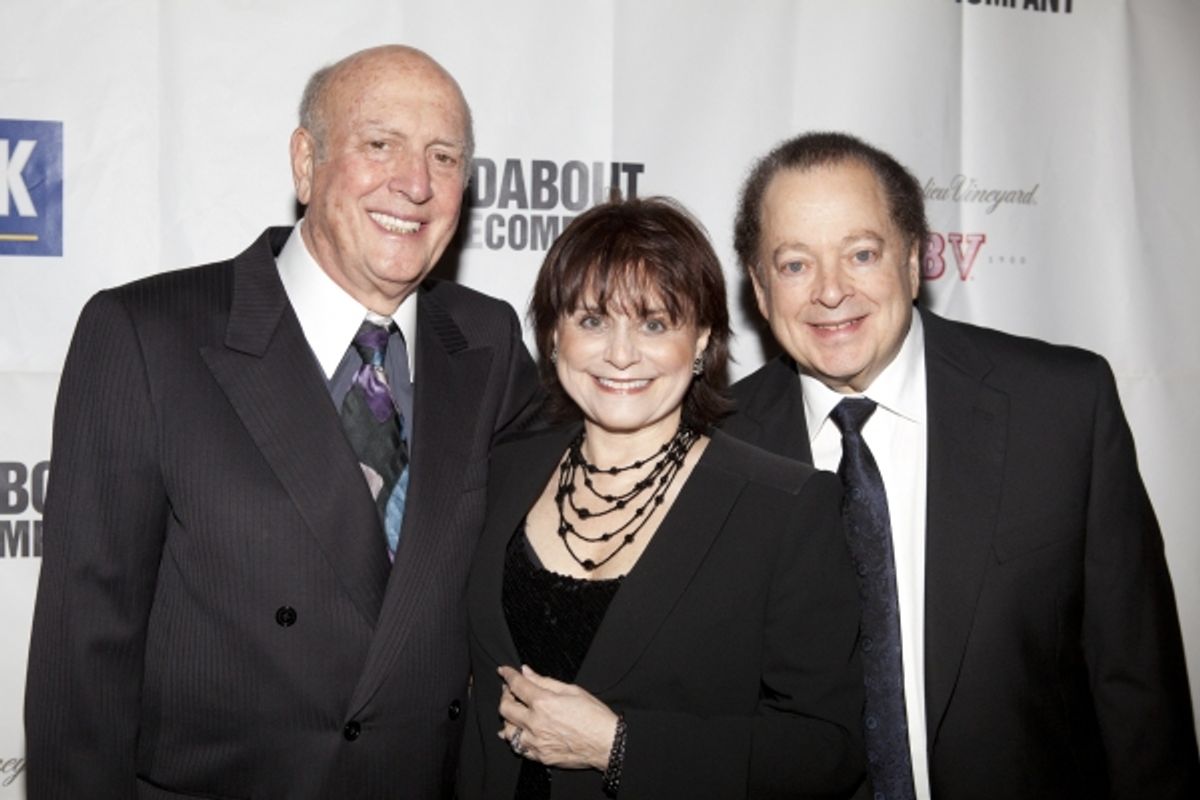 Mike Stoller, Iris Rainer Dart and Artie Butler at 
