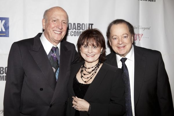 Mike Stoller, Iris Rainer Dart and Artie Butler Photo