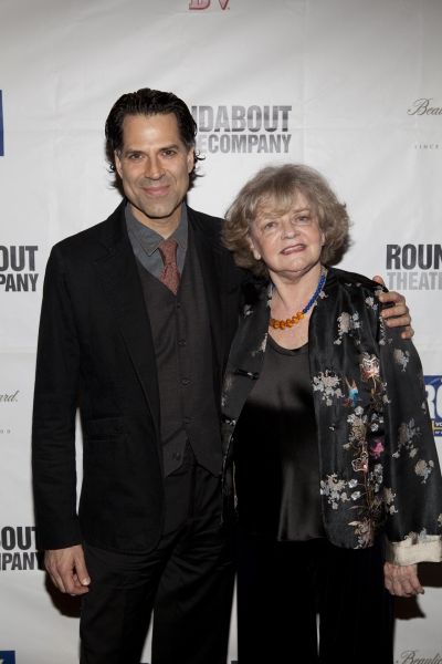 Christopher Innvar and Joyce Van Patten Photo
