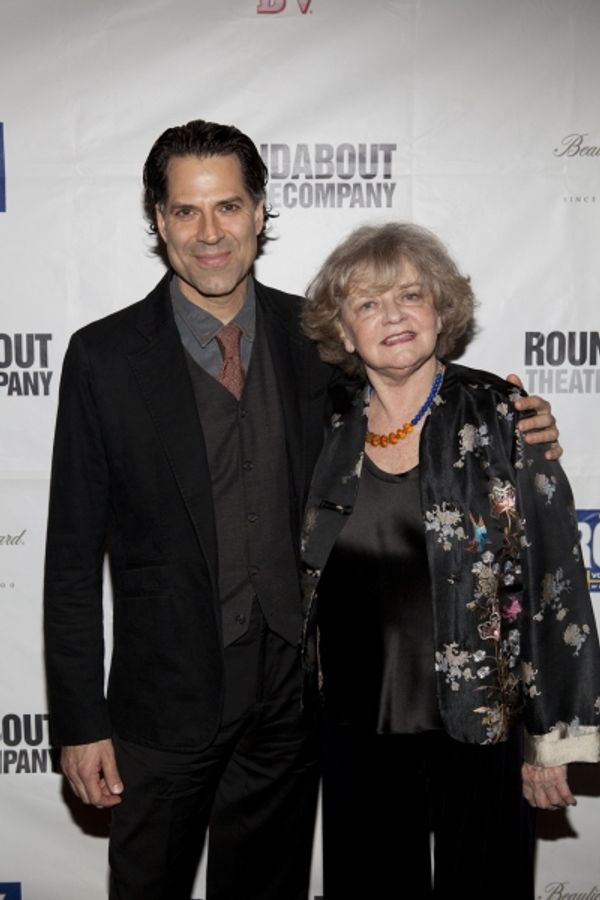 Christopher Innvar and Joyce Van Patten Photo