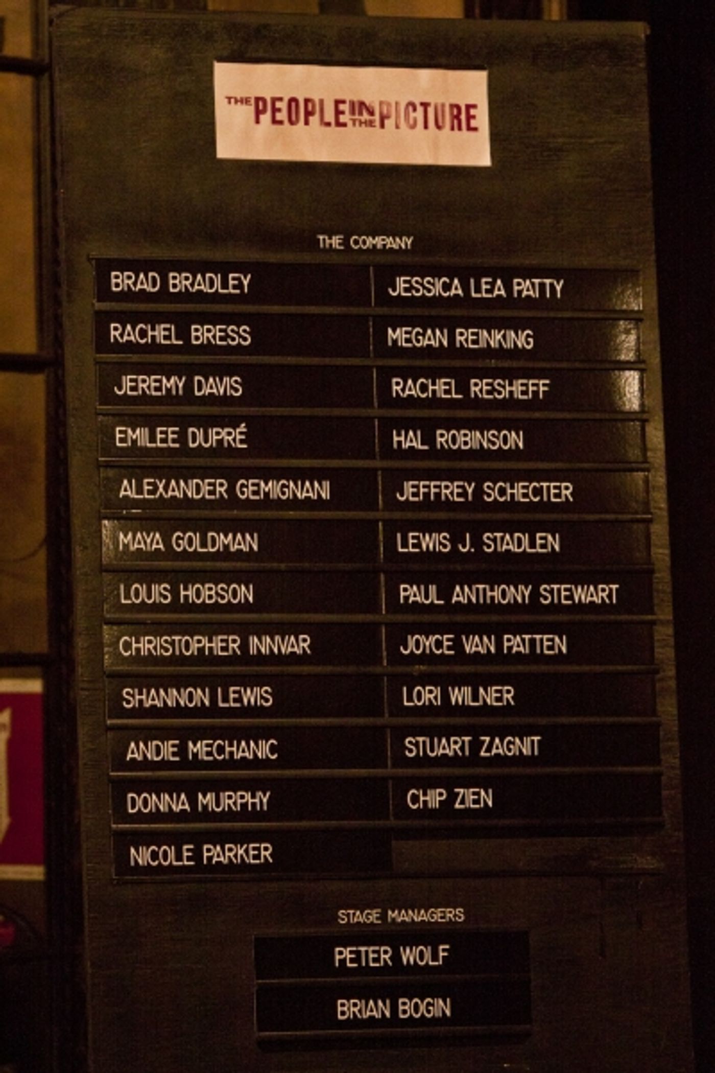 Photo Coverage: THE PEOPLE IN THE PICTURE - Curtain Call & Party!  Image