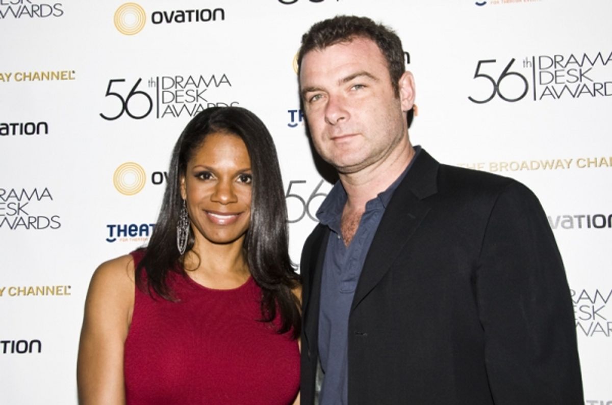Audra McDonald & Liev Schreiber at 