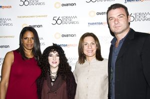 Audra McDonald, Barbara Siegel, Isa Goldberg & Liev Schreiber @ BroadwayWorld Audra McDonald, Barbara Siegel, Isa Goldberg & Liev Schreiber Photo