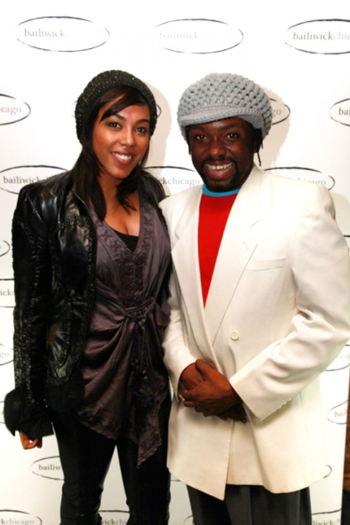  de'Adre Aziza + cast member Aaron Holland at 