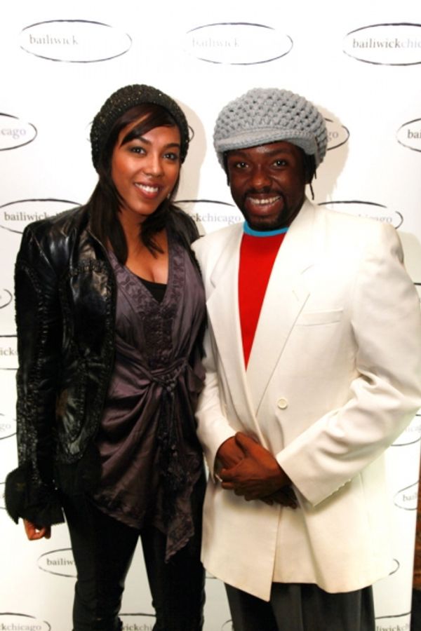  de'Adre Aziza + cast member Aaron Holland Photo