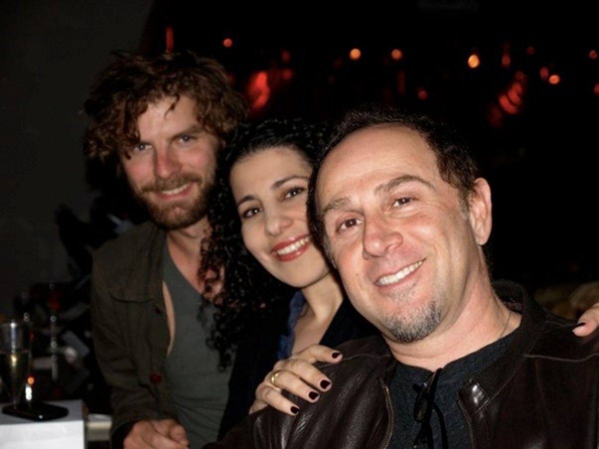 Julie Garnye and John Kassir at 