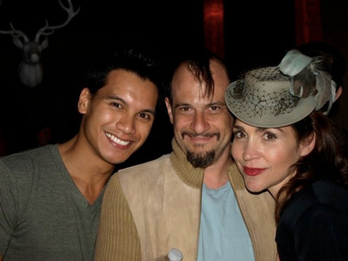 Darryl Semira, Jason Paige and Stasha Surdyke at 