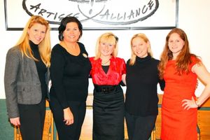 Jennifer Johns, Cheramie Kerth, Madison Kerth, Kristi Coombs, and Michelle Lehrman (Admissions Director) @ BroadwayWorld Jennifer Johns, Cheramie Kerth, Madison Kerth, Kristi Coombs, and Michelle Lehrman (A Photo