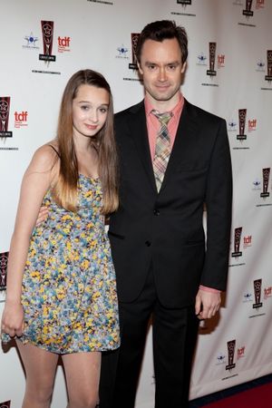 Nick Jones and his daughter @ BroadwayWorld Nick Jones and his daughter Photo